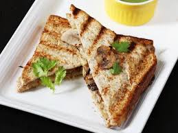 Mushroom N Cheese Sandwich