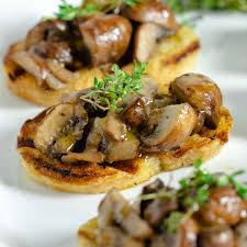 Mushroom Bruschetta