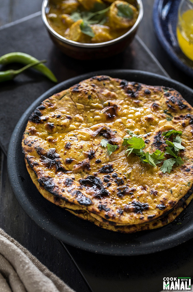 Mix Veg With Missi Roti