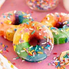 Rainbow Doughnut
