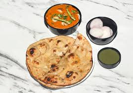 Matar Mushroom With 2 Tandoori Roti