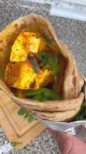 Kadhai Paneer Wrap