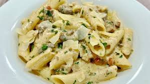 Penne In Mushroom Sauce
