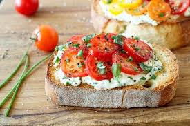 Tomato Cheese Bruschetta